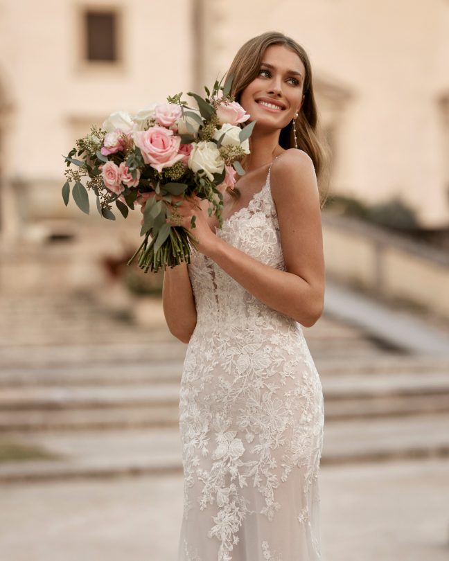 Abito sposa aire barcellona Sibony